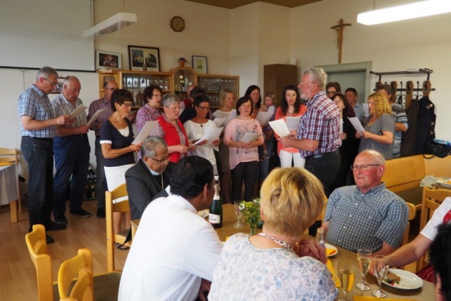 Kirchenchor beim singen